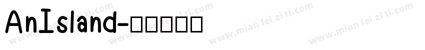 An Island字体转换